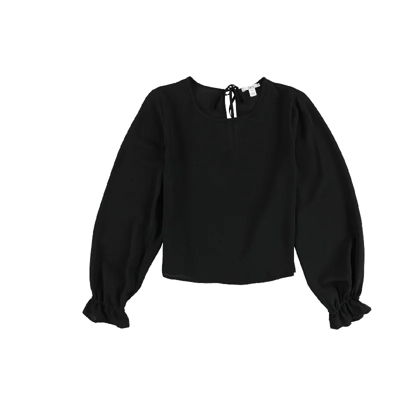 Bar Iii Womens Keyhole Pullover Blouse