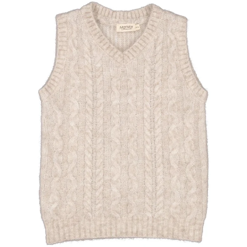 MarMar Mohair Cashew Melange Taj Knit Vest