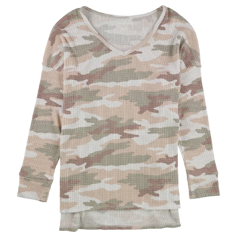 American Eagle Womens Camo Pullover Blouse