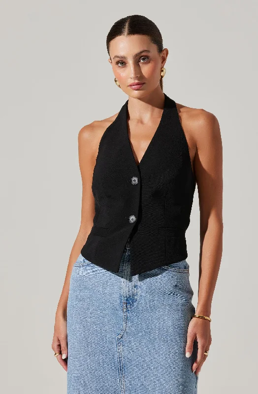 Tatum Halter Neck Vest