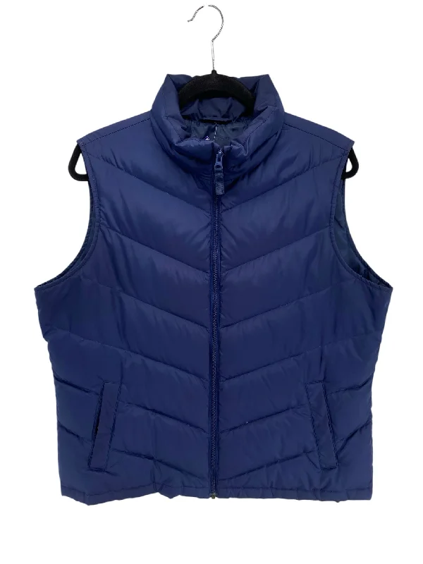 Lands' End Misses Size 14 Navy Vest