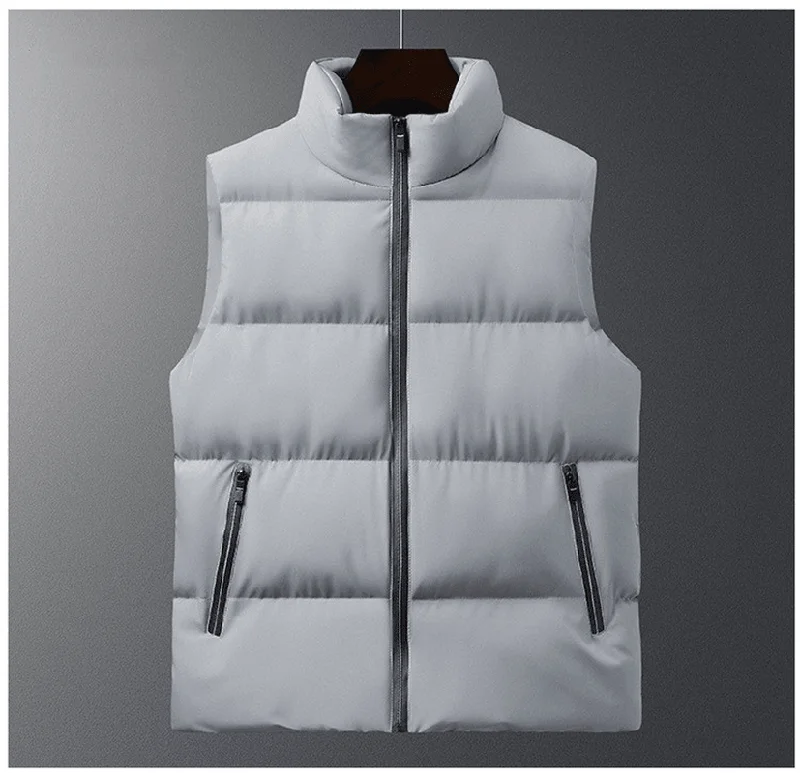 Down Cotton Vest Men'S Autumn Ad Winter Thickening Leisure