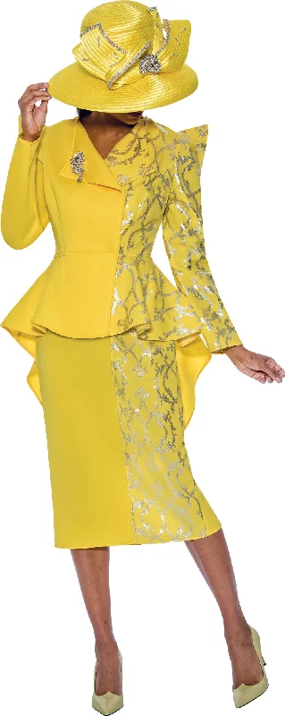 Bright Yellow/Silver