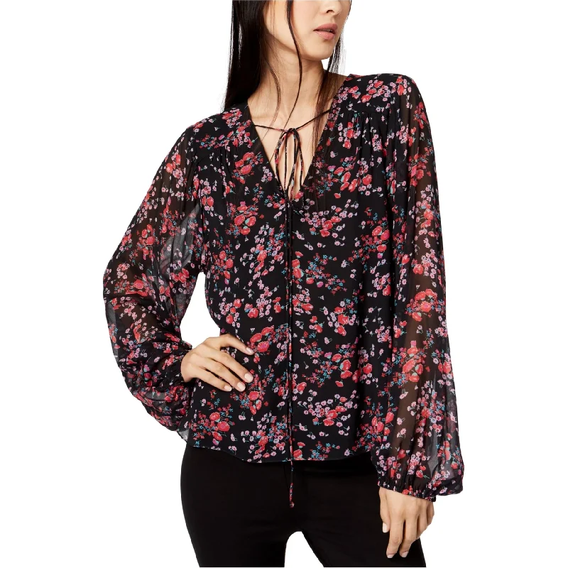 Nanette Lepore Womens Blossom Pullover Blouse