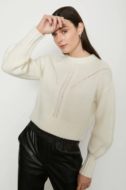 Bailey 44 Sariah Sweater Top in CrÃ¨me