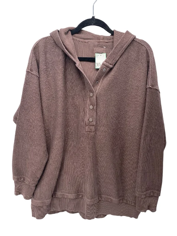 Aerie Misses Size Small Taupe Sweater