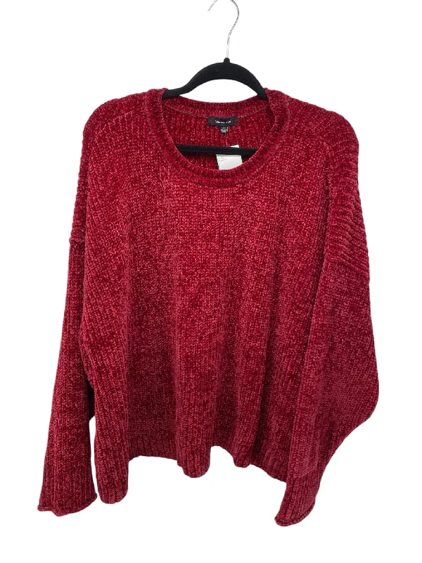 Verve Women Size 3X Magenta CD Sweater