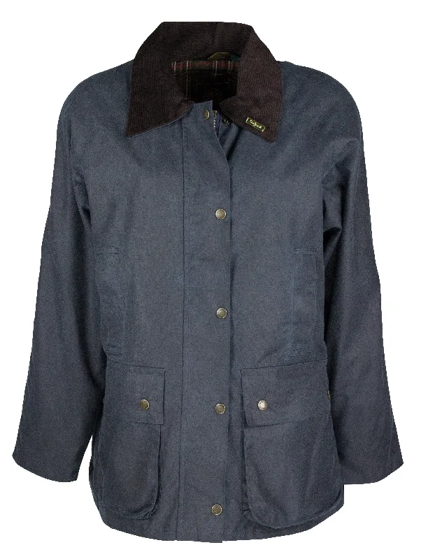 W24 - Women's Countrygirl Wax Jacket - NAVY