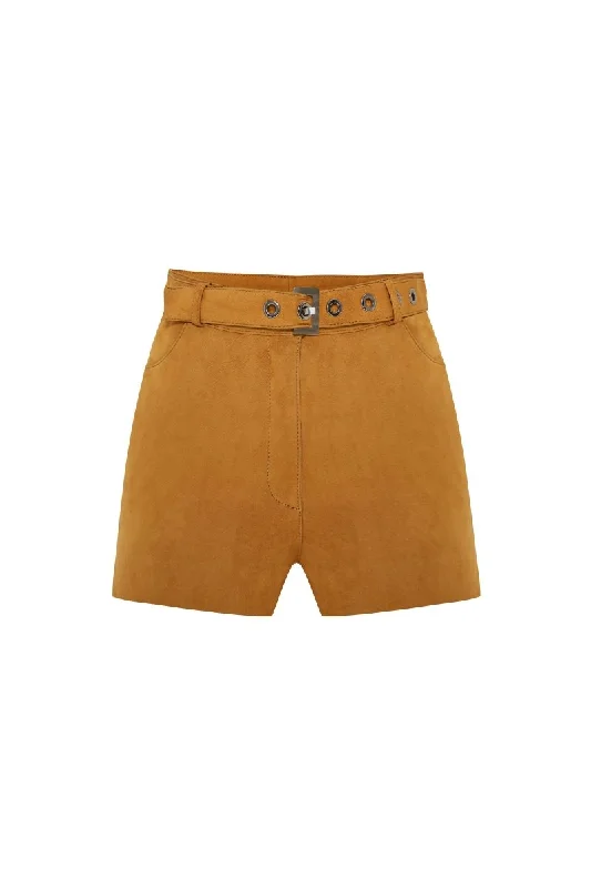 Lilli Women's Nubuck Short - Mustard