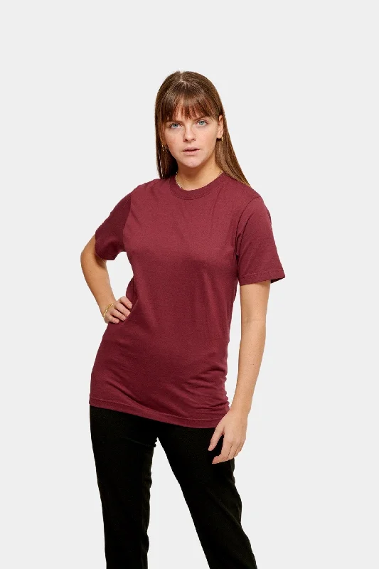 Oversized t-shirt - Burgundy