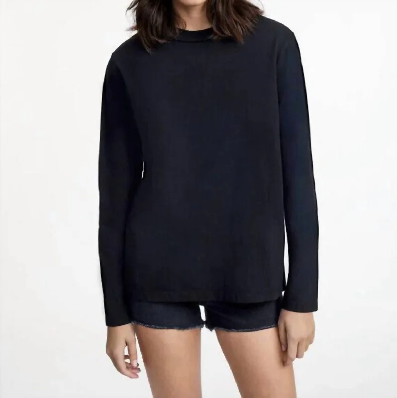 50S Long Sleeve Tee In Black